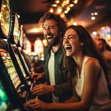 Filipino players enjoying table game sports and casino entertainment